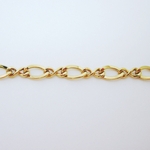 Bows and O's - 18kt Layered Gold Chain